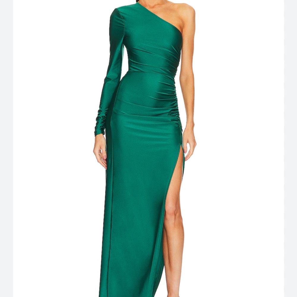 Michael Costello x REVOLVE Gilly Maxi Dress in Green